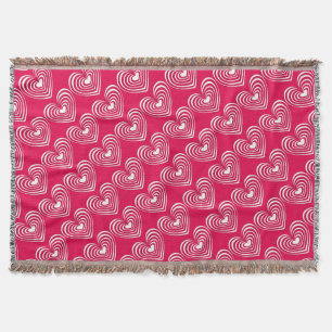 Lined Hearts Decke