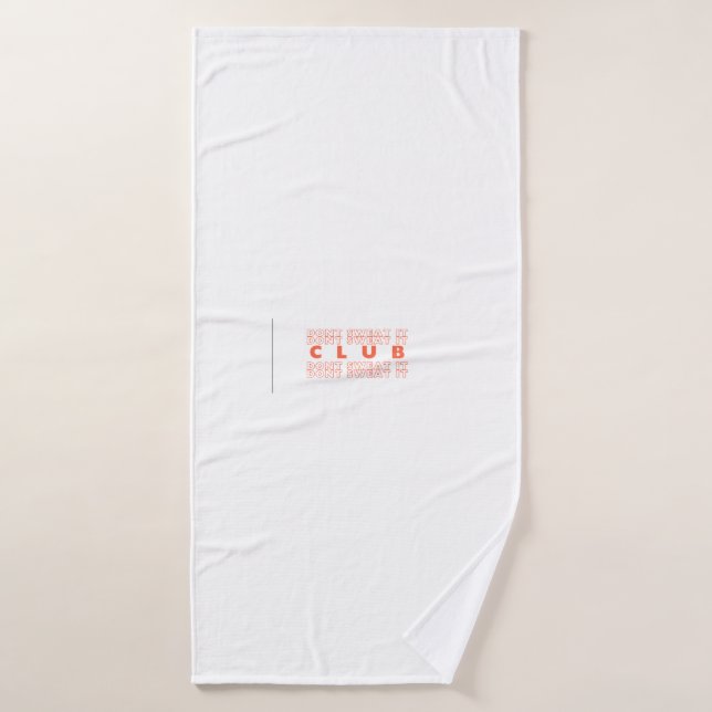 Lined ne pas transpirer entraînement yoga serviett (Serviette de bain)