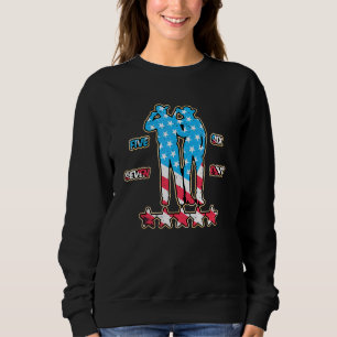 Linedance Country Western USA katalanischer Partne Sweatshirt