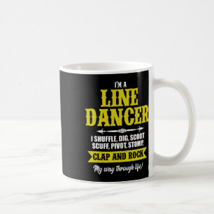 Linedance Dancer Line Dancer Rock Music Dancer Gif Kaffeetasse