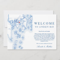 Linekin Bay Resort Maine Wedding Willkommensreise