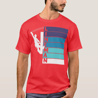 Lineman Electrician Upper Line Electro T-Shirt