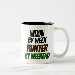 Lineman Hunter Zweifarbige Tasse
