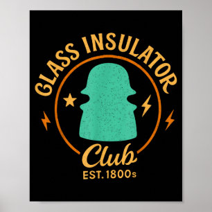 Lineman Sammler Antik Isolator Gl Isolator C Poster