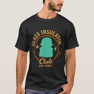 Lineman Sammler Antik-Isolator Gl Isolator C T-Shirt
