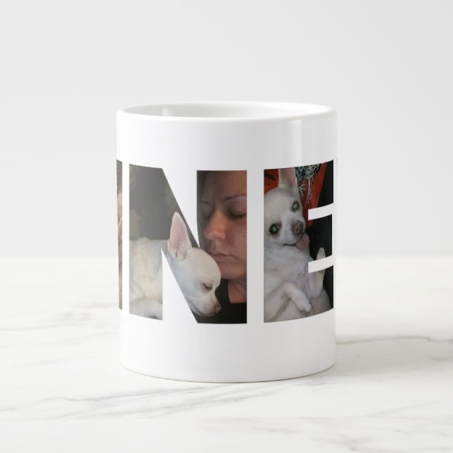 linen2 Jumbo-Tasse (Vorderseite)