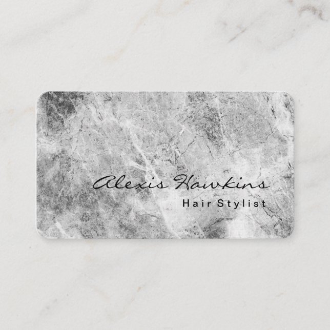 Linen Beruflich Hair Stylist Makeup Artist Visitenkarte (Vorderseite)