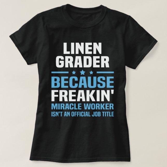 Linen Grader T-Shirt (Design vorne)