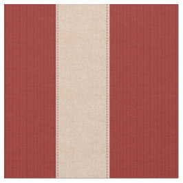 Linen Look Red Stripes Muster Stoff
