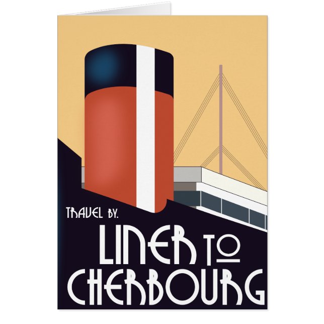 Liner nach Cherbourg (Vorne)