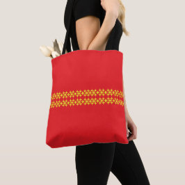 Lines of Stars Tote Tasche