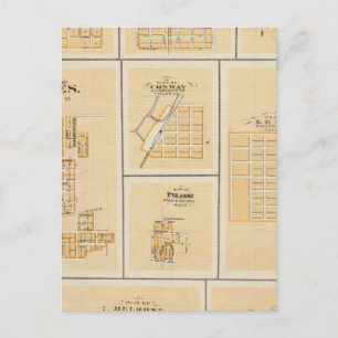 Lineville, Derby, Glidden, Ames, Conway Postkarte