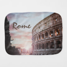 Architecture antique Rome coucher de soleil ville