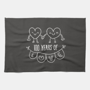 Linge De Cuisine 100e anniversaire Coeurs de la calèche