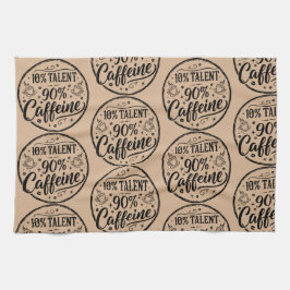 Linge De Cuisine 10% Talent 90% Caféine