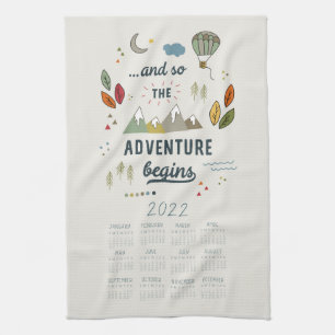 Linge De Cuisine 2022 Tea Towel Calendar Cuisine Dish Towel