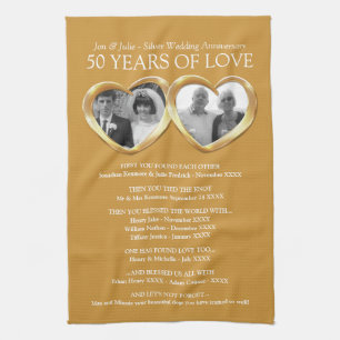 Linge De Cuisine 50e anniversaire de mariage photo photos famille h
