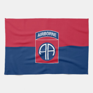 Linge De Cuisine 82e division aérienne Flag Military Vétéran