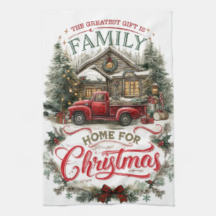 Linge De Cuisine À la maison pour Noël