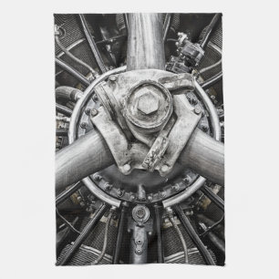 Linge De Cuisine À l'intérieur d'une hélice