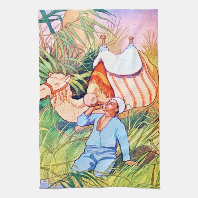 Linge De Cuisine À L'Oasis (Vertical)