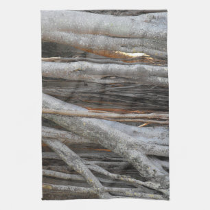 Linge De Cuisine À travers l'arbre banian