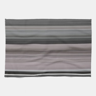 Linge De Cuisine Abstract #1: Grey