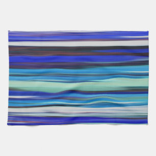 Linge De Cuisine Abstract #2: Blue blur
