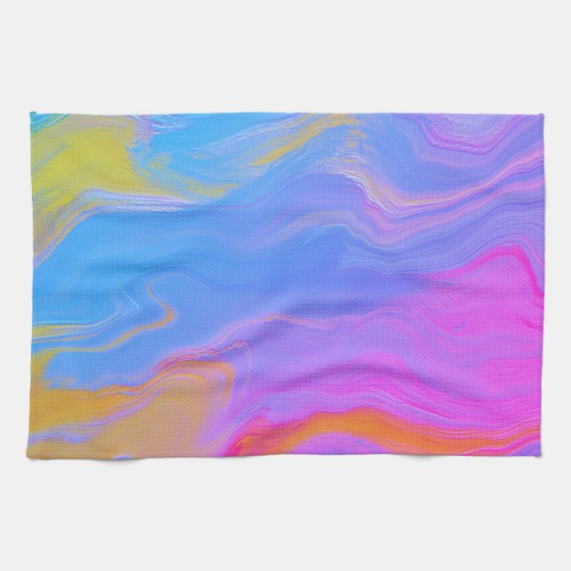 Linge De Cuisine Abstract Acrylic Flow (Horizontal)