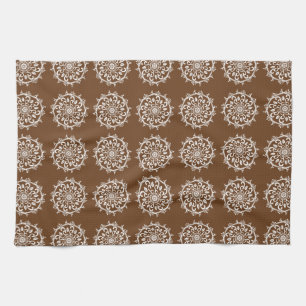 Linge De Cuisine Acorn Mandala