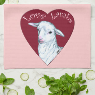 Linge De Cuisine Agneaux d'amour
