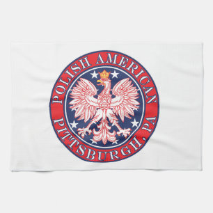 Linge De Cuisine Aigle polonaise de Pittsburgh en Pennsylvanie