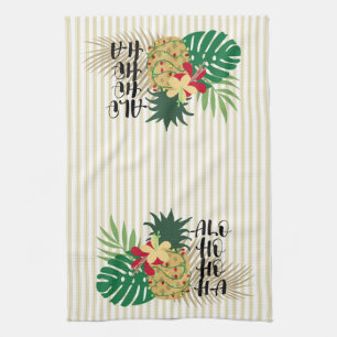 Linge De Cuisine Aiguille tropicale hawaïenne ALO-HO-HA