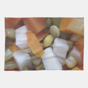 Linge De Cuisine Aimer les légumes mixtes