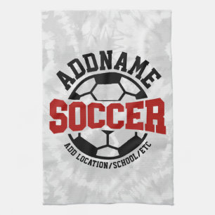 Linge De Cuisine AJOUT PERSONNALISÉ NOM Joueur de football Cravate-