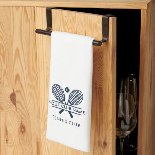 Linge De Cuisine Ajouter Un Nom De Club Équipe De Tennis Toute Coul