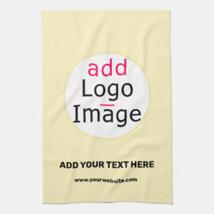 Linge De Cuisine Ajouter Votre Logo Promo Personnalisable Vanille J