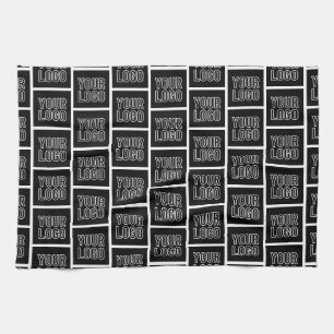 Linge De Cuisine Ajoutez votre logo d'entreprise, votre photo ou vo