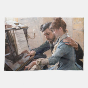 Linge De Cuisine Albert Edelfeel - Jouer au piano