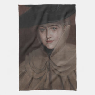 Linge De Cuisine Albert Edelfeel - Portrait d'une jeune femme