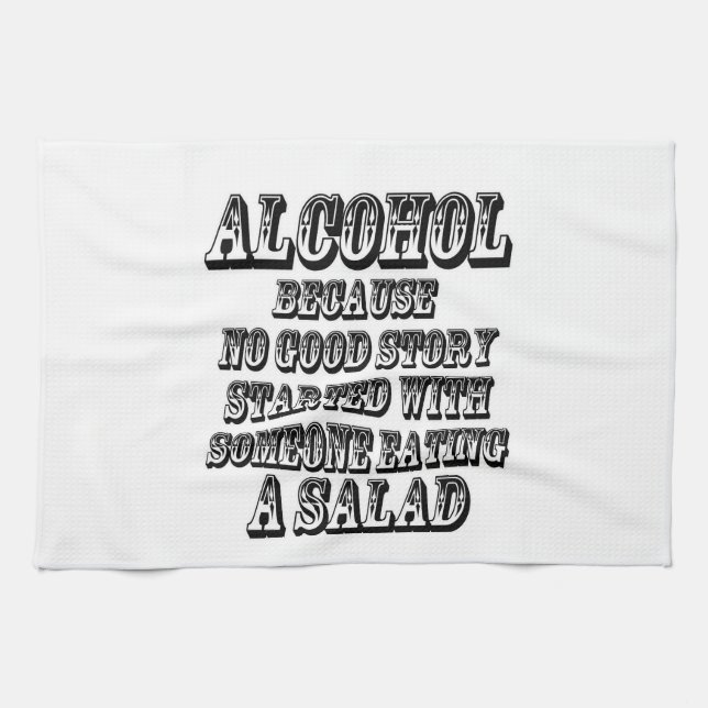 Linge De Cuisine ALCOOL - puisque (Horizontal)