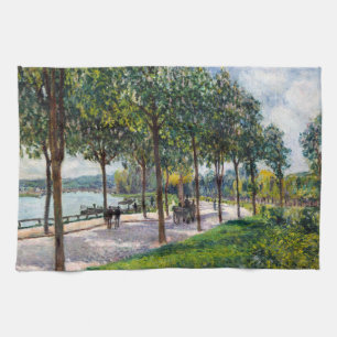 Linge De Cuisine Alfred Sisley - Allée des châtaigniers