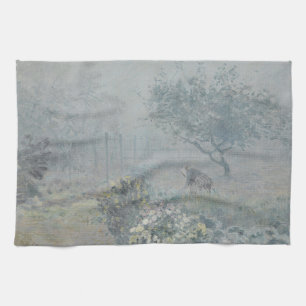 Linge De Cuisine Alfred Sisley - Brouillard, Voisins