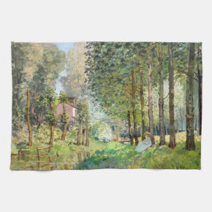 Linge De Cuisine Alfred Sisley - Reposez le long du ruisseau