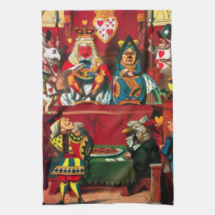 Linge De Cuisine Alice au pays des merveilles