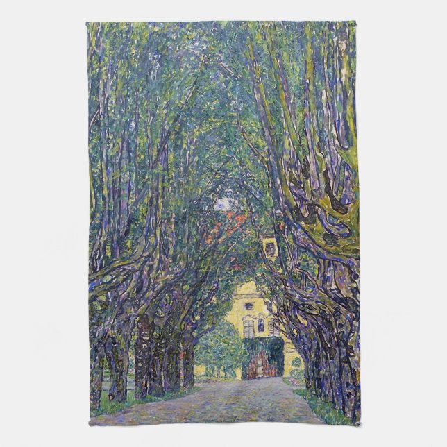 Linge De Cuisine Allee à Schloss Kammer, Gustav Klimt (Vertical)