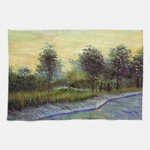 Linge De Cuisine Allée dans le parc de Voyer d'Argenson par Vincent