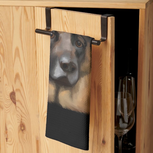 LINGE DE CUISINE ALMAN SHEPHERD (Pliage en tiers)