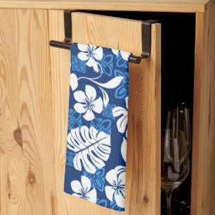LINGE DE CUISINE ALOHA VENDREDI (BLEU)