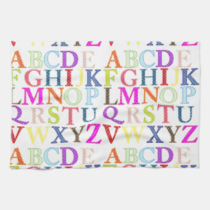 Linge De Cuisine Alphabet